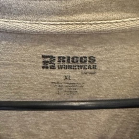 Men's Riggs Workwear XL Button Down Long Sleeve Shirt - Picture 3 of 5